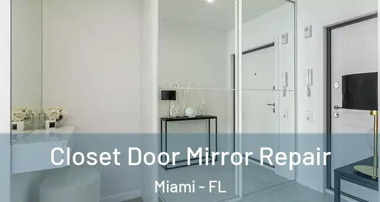  Closet Door Mirror Repair Miami - FL