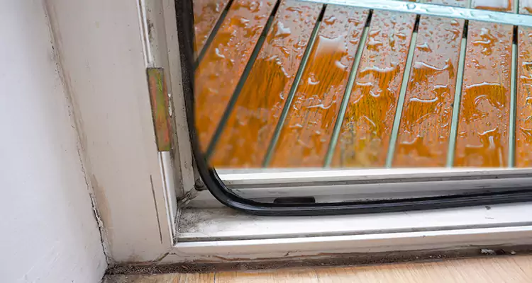 Water Leaking Wooden Patio Doors Repair in Miami, FL